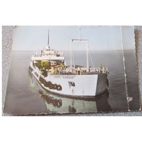 Carte Postale Représentant Le Bateau Qui Faisait La Traversée Depuis La Côte Jusque L'île D'oléron : L'amiral Duperré - Cie Des Arts Photomécaniques P P1558 - Avec Au Verso Une Correspondance De 1960