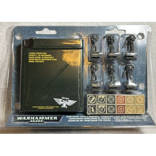Warhammer 40,000 ( 40k ) - Munitorum Vehicle Markers 40-44