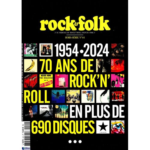 Rock& Folk Hors Série N° 44 1954-2024, 70 Ans De Rock & Roll