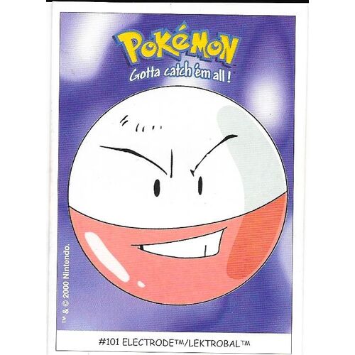 Electrode (101) - Pokémon - Dunkin Boomer - Stickers