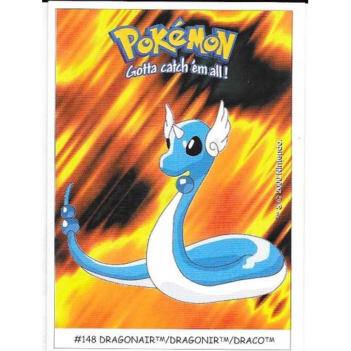Draco (148) - Pokémon - Dunkin Boomer - Stickers