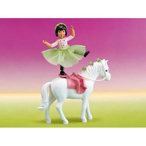 LEGO Belville Vintage 5853 Cheval et Figurine de Cavalière Lucinda and Cressida