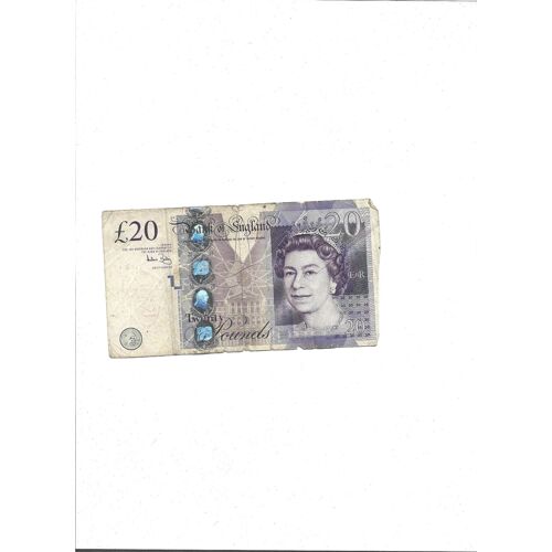 Billet 20 Livres Angleterre
