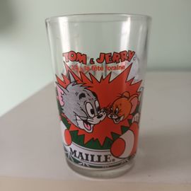 Verre Moutarde Disney Tom & Jerry