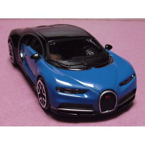 Bugatti Chiron - Bleue Et Noire - Référence 12420 Bburago - 1/43 - (Sans Boite)-Bburago