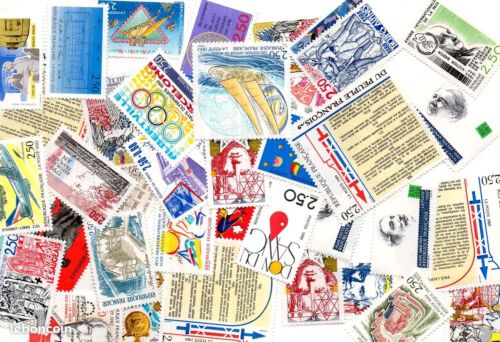 France.Lot De 100 Timbres À 2,50fr Pour Affranchissement