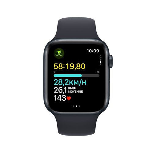 Apple Watch Se Gen 2 Gps 44 Mm Midnight M/L (Mre93qf/A)