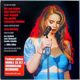 Lana Del Rey - Live At Coachella Festival 2024 - Digipack 2 Cd