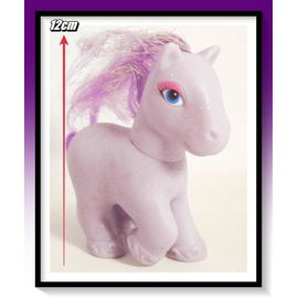 Figurine Style My Little Pony - Petit Poney Mauve - 12cm