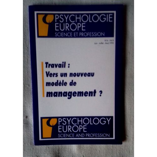 Travail : Vers Un Nouveau Modèle De Management ?