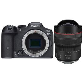Canon EOS R7 Boîtier+Canon RF 10-20mm f4 L IS STM objectif