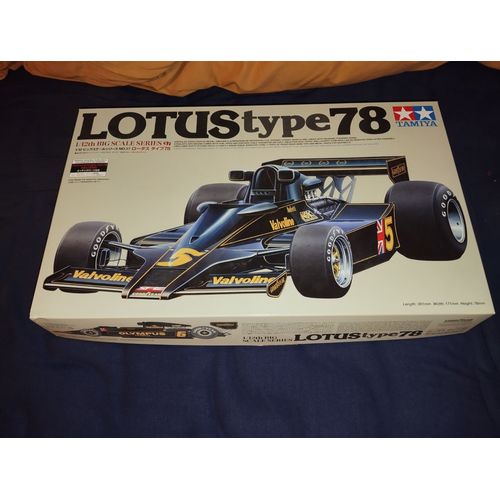 Maquette Voiture Tamiya Echelle 1/12è Lotus Type 78-Tamiya