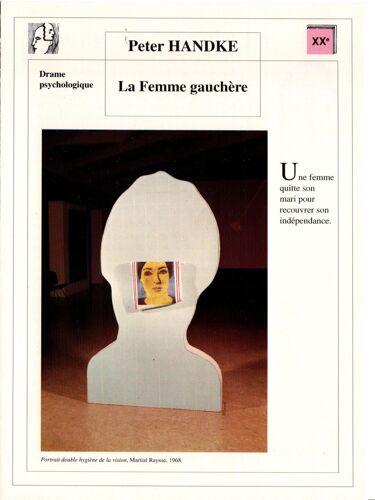 Fiche Lecture / Littérature Peter Handke La Femme Gauchère