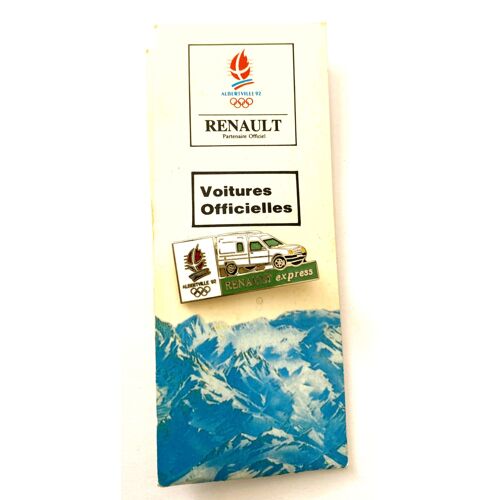 Pins Jeux Olympiques Alberville 1992/ Renault Express /1992