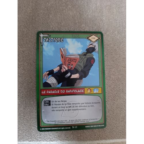 Carte Naruto Technique Le Paradis Du Batifolage. Ta-07.