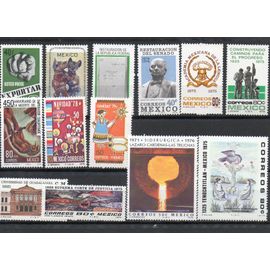 Mexique Timbres Divers 3