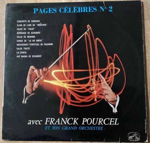 Pages Celebres N°2 - Franck Pourcel - Lp - French Press