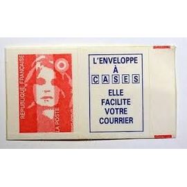Marianne Du Bicentenaire Vignette "L'Enveloppe À Cases Elle Facilite Votre Courrier" Année 1993 Autoadhésif N° 2807a Ou 78 Yvert Et Tellier Luxe