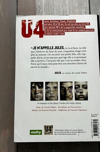 Roman "U4 Jules" De Carole Trébor