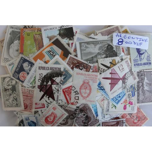 Argentine 800 Timbres Différents