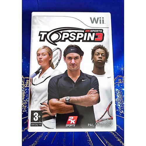 Jeu Wii Top Spin 3 - 2k Sports / 5/M2