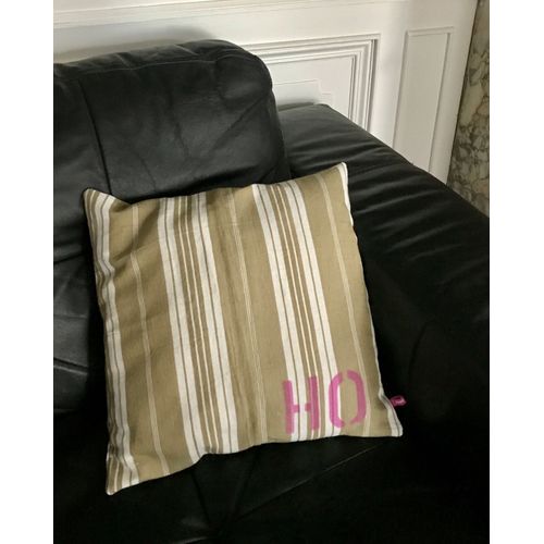 Coussin Toile Matelas Message