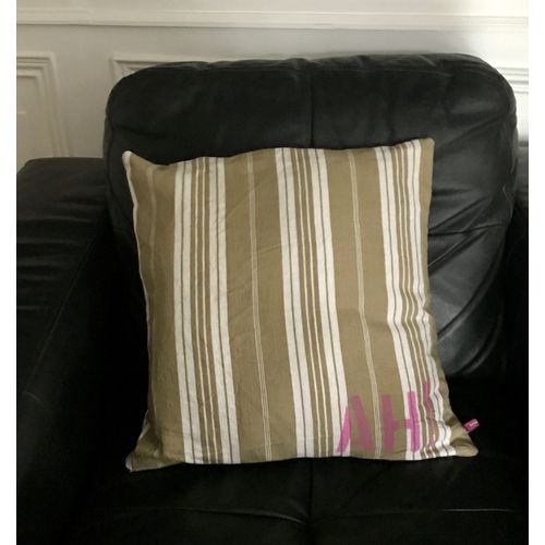 Coussin Toile Matelas Message