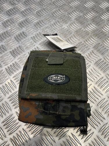 Mfh Pochette Pour Carte Molle Camouflage Flecktarn
