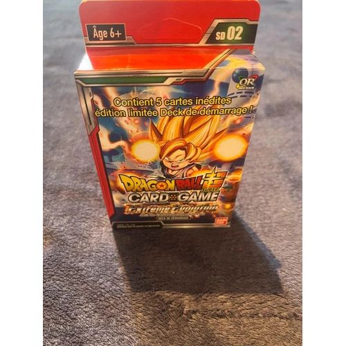 Dragon Ball Super Card Game 51 Cartes De Démarrage The Extreme Evolution Vf Sd02