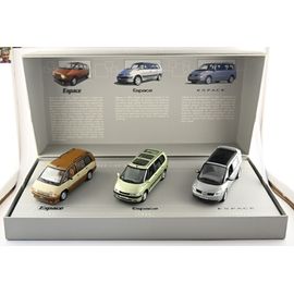 Renault Espace - Coffret 20 Ans - Norev 1:43 - 3 Miniatures-Norev