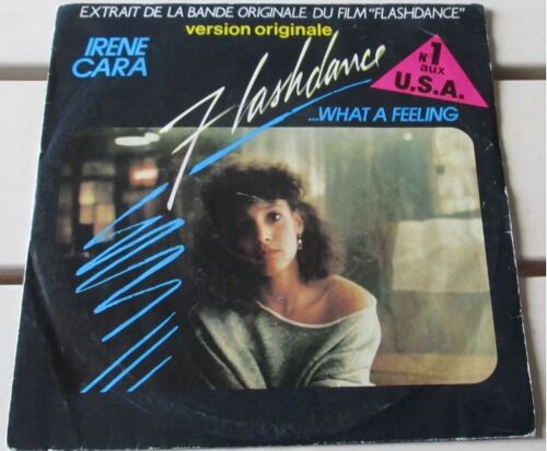 Irene Cara : Flashdance ... What A Feeling / Helene St John : Love Theme From Flashdance (Instrumental) - Vinyle 45 Tours Casablanca 811 440-7
