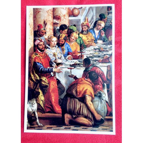 Carte Postale Tableau,Peinture Louvre. Veronese Dit "Paolo Caliari". Les Noces De Cana.