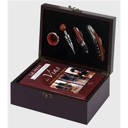 Le Petit Larousse Des Vins Coffret Avec Accessoires De Vin
