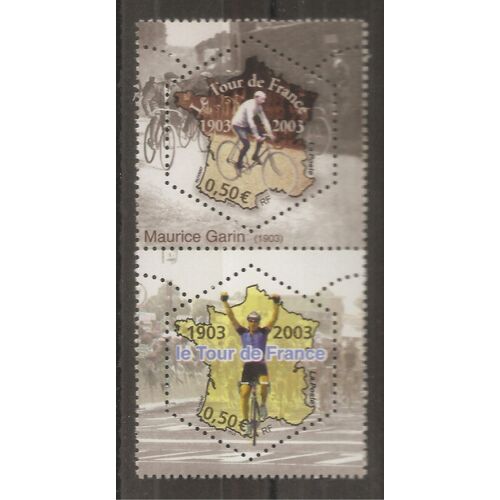 P3582 (2003) Paire Centenaire Du Tour De France N** (Cote 3e) (9195)