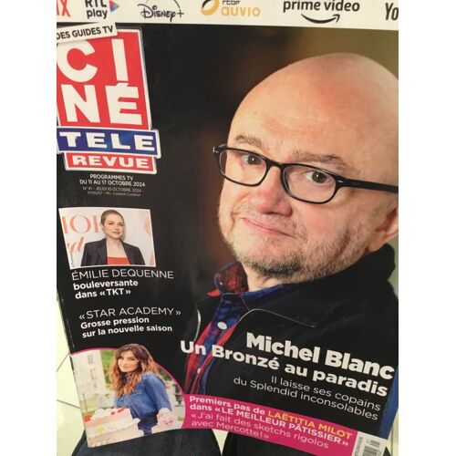 Cinételerevue Belge 41 2024 Lara Fabian Michel Blanc Émilie Dequenne Laëtitia Milot Patrick Sabatier Kristen Bell Capitaine Flam Laure Calamy Clémentine Celarie Laurent Baffie P Diddy