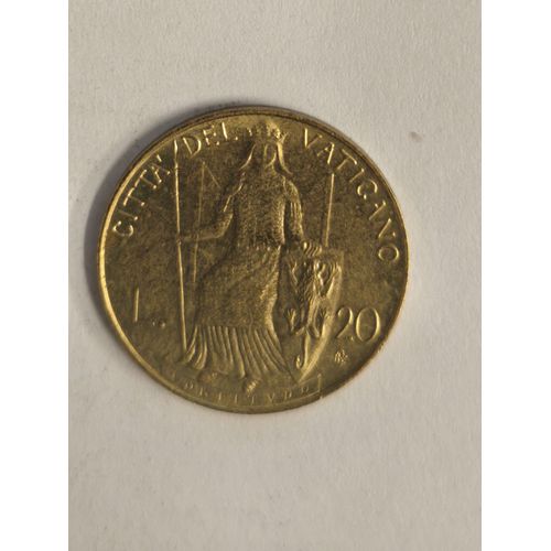 Monnaie Vatican 20 Lires 1980