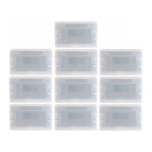 Lot 10 Étuis Cartouche Pour Game Boy Advance Gba - Boîte En Plastique De Protection Jeu