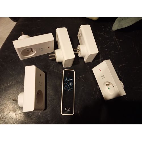 Lot de 5 prises télécommandées