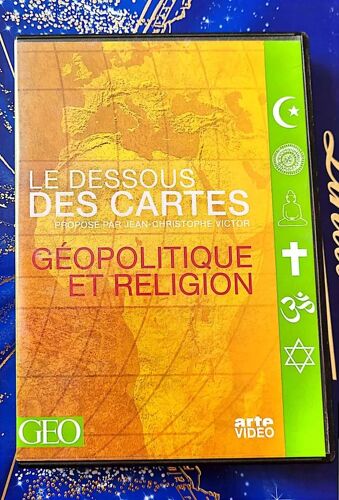Les Dessous De Cartes: Géopolitique Et Religion. Dvd. De Jean Christophe Victor./ 8/M2