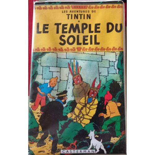 Tintin / 7 X Cassettes Video Des Aventures De Tintin /