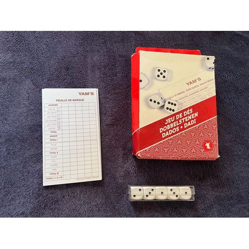 Jeu De Des Yams Yam's