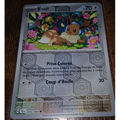 Carte Pokemon Evoli 050/064
