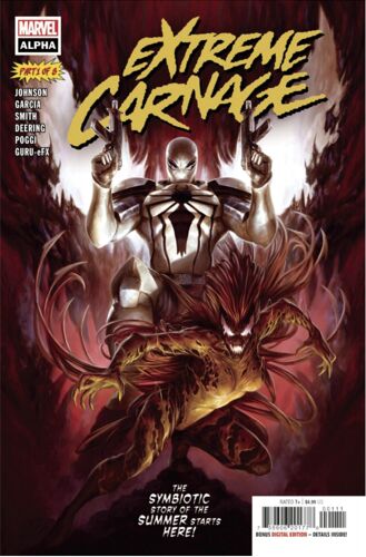 Extreme Carnage: Alpha #1 (Marvel Comics) 1st App Arthur Krane, Gemma Shin & Hank