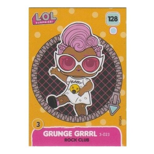 Carte Panini Lol Surprise Grunge Grrrl 128