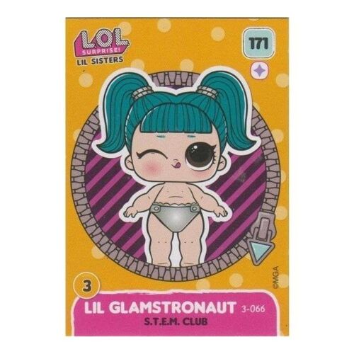 Carte Panini Lol Surprise Lil Glamstronaut 171