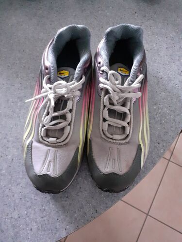 Basket "Nike" Air Gris Et Multicolore "P- 38,5" Homme