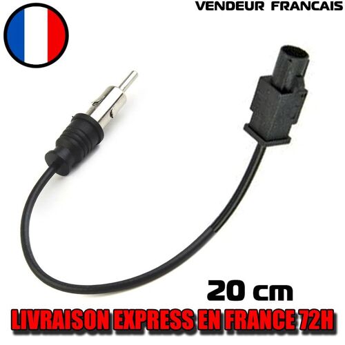 Adaptateur antenne autoradio fakra iso ford audi vw peugeot citroen ford bmw f