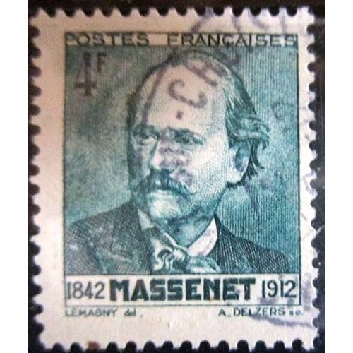 1942. F545: Centenaire De La Naissance De Jules Massenet.
