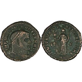 Rome - Follis - Maximien Hercule - 307 Ad - Carthage - Africa - Tres Rare - Ric.56 - 24-112