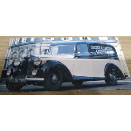 Carte Postale Publicitaire Leclerc Caudéran (Bordeaux ) Rolls Royce Silver Wraith Carrosserie Hooper